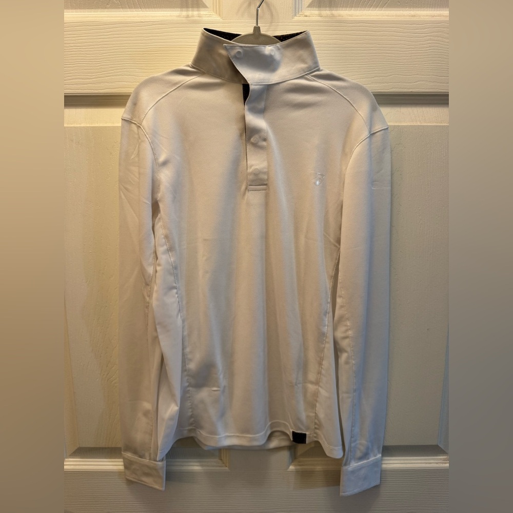 Aubrion Show Shirt. Girls L. White. New. Never worn.